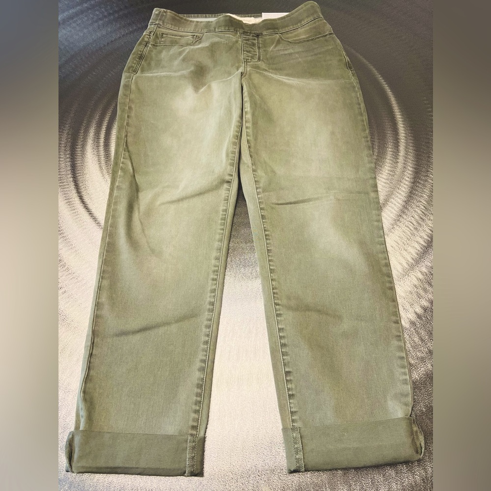 Soft Surroundings- pull-on straight leg pants